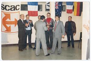 remise medaille du travail en 1986